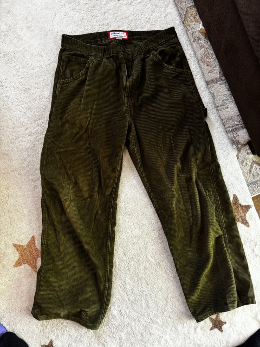 Old Navy Men’s Olive Green Corduroy Pants